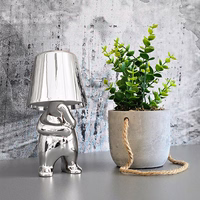 Nakts lampa Silver Man dizains G