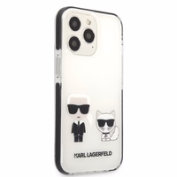 Karl Lagerfeld KLHCP13XTPEKCW Viedtālruņa apvalks iPhone 13 Pro Max 6.7" - balts (m) Karl&Choupette