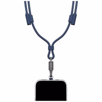 Kabelis ENERGEA Lasso Lanyard siksniņa telefonam USB-C - USB-C 1.5m 240W zils