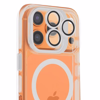 Maciņš LENS MAG COVER saderīgs ar MagSafe telefonam IPHONE 14 balts