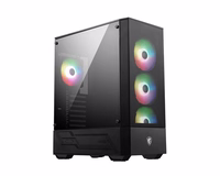 MSI MAG Forge 112R Midi Tower Black, Transparent