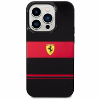 Ferrari FEHMP14LUCOK iPhone 14 Pro 6.1" melns/melns cietais apvalks IMD Combi Magsafe