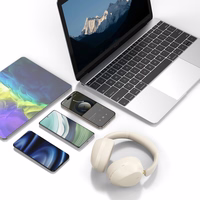 Dudao X22 Max bezvadu Bluetooth austiņas uz ausīm ar ANC - smilškrāsas