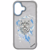 Nimmy Pantera Magnētiskais viedtālruņa apvalks iPhone 17 - gaiši pelēks