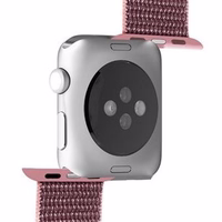 PURO neilona siksniņa priekš Apple Watch 42/44/45 (rozā)