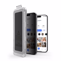 Tech-Protect Ātrās uzstādīšanas Spy+ privātuma stikls 2 komplekts iPhone 14 Pro