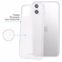 Crong Crystal Slim Cover - iPhone 11 maciņš (Clear)