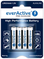 Alkaline batteries everActive Pro Alkaline LR6 AA - blister card - 4 pieces