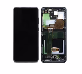 LCD screen Samsung G988 S20 Ultra ar touch screen un frame Cosmic Melns original (service pack)