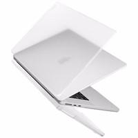 UNIQ maciņš Claro MacBook Air 13 M2/M3 caurspīdīgs/dove matte caurspīdīgs