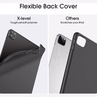 Phone Maciņš X-Level Kite priekš Samsung X700 / X706 (Tab S8) / T870 / T875 / T876 (Tab S7) Pelēks