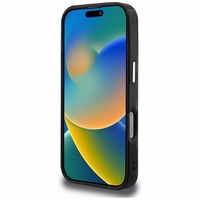 Karl Lagerfeld IML Leopard Pattern MagSafe macins iPhone 16 Pro - melns