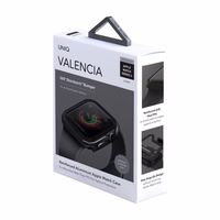 Uniq Valencia apvalks Apple Watch 4 / 5 / 6 / SE 44mm - pelēks