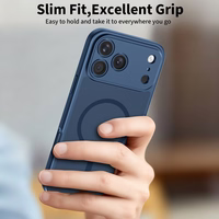 Tech-Protect BasicMag MagSafe futrālis iPhone 17 Pro - Tumši zils