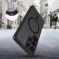 Tech-Protect MagCam Magnētiskais viedtālruņa apvalks Samsung Galaxy S25 Ultra - Melns