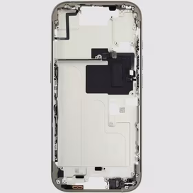 Vidējais rāmis saderīgs ar iPhone 16 Pro Max / Dabiskais titāns / OEM