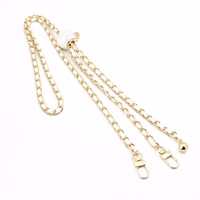 Ķēde / Virve ar turētāju GLAMOUR der visiem modeļiem 80mm maks. platums BALTA