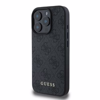 Guess 4G Classic viedtālruņa apvalks iPhone 16 Pro - melns