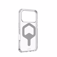 UAG Urban Armor Gear viedtālruņa apvalks PLYO saderīgs ar MagSafe iPhone 17 Pro ledus / sudrabs
