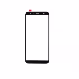 Outer Screen Glass Saderīgs ar Samsung J610 2018 J6+ / J415 2018 J4+ Melns Original