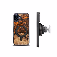 Bewood Unique maciņš for iPhone 16 Plus 6,7" oranžs with MagSafe