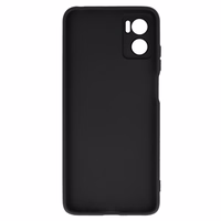 Matēts viedtālruņa apvalks Motorola E22/E22I - melns