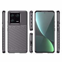 Thunder Case apvalks Xiaomi 13 Pro Silikona aizsargapvalks - melns