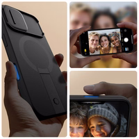 Tech-Protect Kevlar Aura Magnētiskais viedtālruņa apvalks iPhone 17 - melns