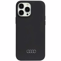Audi silikona viedtālruņa apvalks iPhone 13 Pro Max 6.7" melns/melns cietais apvalks AU-LSRIP13PM-Q3/D1-BK