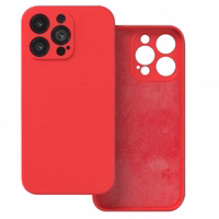 Phone Maciņš "Silicone" Apple iPhone 13 Pro Max Sarkans