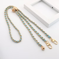 Telefona siksniņa G-14 gaiši zils-zeltains