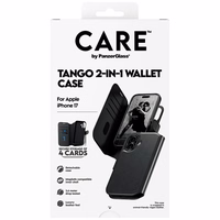 CARE by PanzerGlass Funkcionālais Tango 2in1 Maki apvalks Magnētiskais iPhone 17 - Melns