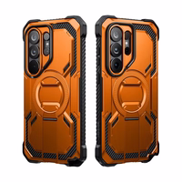 Supcase ArmorBox Mag MagSafe Maciņš for Samsung Galaxy S26 Ultra - oranžs and melns