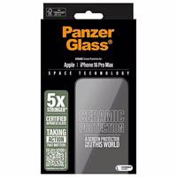 PanzerGlass Keramiskais aizsargstikls iPhone 16 Pro Max 6.9" Īpaši platais pielietojums 2856
