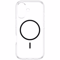 CARE by PanzerGlass Flagship Urban Explorer viedtālruņa apvalks ar melnu MagSafe iPhone 17 - caurspīdīgs