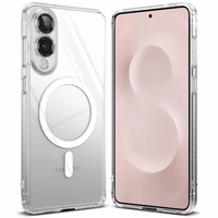 Ringke Fusion magnētiskais viedtālruņa apvalks MagSafe Samsung Galaxy S25 Edge - caurspīdīgs