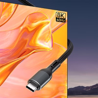 WIWU 240W PD projektora kabelis Wi-C036 C-C