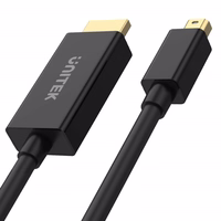 Unitek V1152A Adapter miniDP - HDMI 4K 30Hz cable 2m