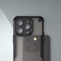 Defender Matēts maciņš for iPhone 17 Pro 6,3" melns