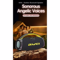 Bluetooth pārnēsājamie skaļruņi Awei KA16 60W melni