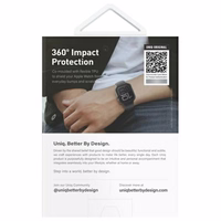 Uniq apvalks Valencia Apple Watch Series 46mm – zelta/zelta