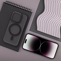 MATTE MAG COVER viedtālruņa apvalks, savietojams ar MagSafe, paredzēts IPHONE 17 Pro, melns