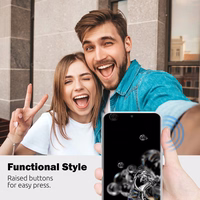 Crong Crystal Slim Cover - Samsung Galaxy S20 Ultra maciņš (caurspīdīgs)