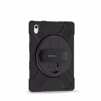 Crong Defender Plus - Rugged maciņš iPad 11" A16 (2025) / 10.9" (2022) (melns)