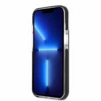 Karl Lagerfeld KLHCP13LTPECK iPhone 13 Pro / 13 6.1" cietais apvalks melns/melns Choupette Galva