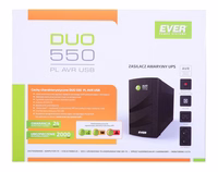UPS EVER DUO 550 PL AVR USB (T/DAVRTO-000K55/01)