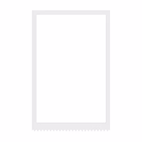 Niimbot termālās uzlīmes 50x70 mm - 100 gab. baltas