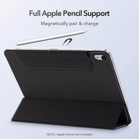 ESR Rebound Magnetic Maciņš for iPad Air 4 2020 / 5 2022 - melns