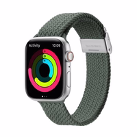 Siksniņa Dux Ducis Mixture II Series Apple Watch 38/40/41mm Olive Green