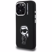 Karl Lagerfeld Silikona Karl Sketch MagSafe Maciņš for iPhone 16 Pro - melns